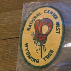 Girl Scouts National Center West Wyoming Trek Patch - Vintage